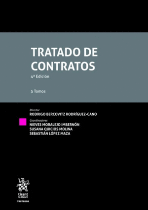 TRATADO DE CONTRATOS. 4ª EDICIÓN. 5 VOLUMENES