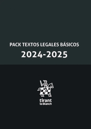 PACK TEXTOS LEGALES BÁSICOS 2024-2025