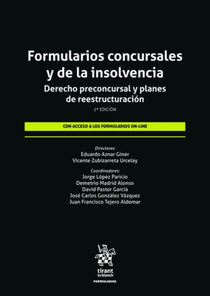 FORMULARIOS CONCURSALES Y DE LA INSOLVENCIA