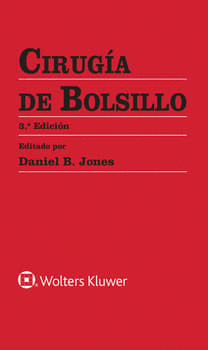 CIRUGÍA DE BOLSILLO. 3ª ED.