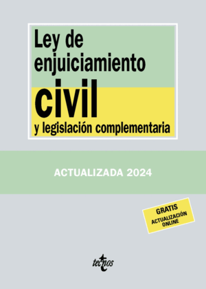 LEY DE ENJUICIAMIENTO CIVIL Y LEGISLACIÓN COMPLEMENTARIA. 27ª ED.