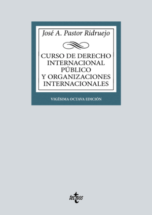 CURSO DE DERECHO INTERNACIONAL PÚBLICO Y DE ORGANIZACIONES INTERNACIONALES. 28ª ED.