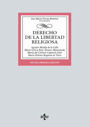 DERECHO DE LA LIBERTAD RELIGIOSA. 11ª ED.