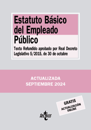 ESTATUTO BÁSICO DEL EMPLEADO PÚBLICO. 9ª ED.