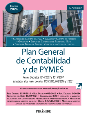 PLAN GENERAL DE CONTABILIDAD Y DE PYMES. 17ª ED.